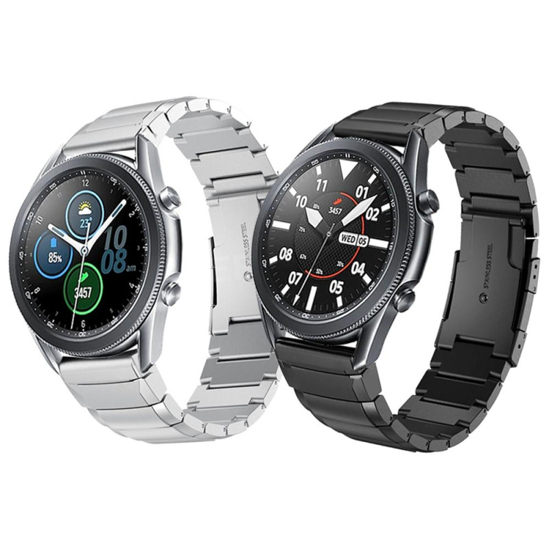 Браслет для смарт годинника Samsung galaxy watch 3 41m / 45m / Gear S3 / Galaxy 46mm Срібло 20 мм