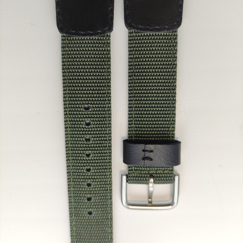 Тканевий ремінець для годин Casio SGW-100 Зелений