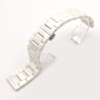 Браслет для годинника керамічний, глянцевий. 22 мм.