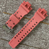 Ремінець для годинника Casio GA-100 / GD-120 / G-8900 / GA-150 / GA-200 / GLS-100 / GW-8900 Червоний