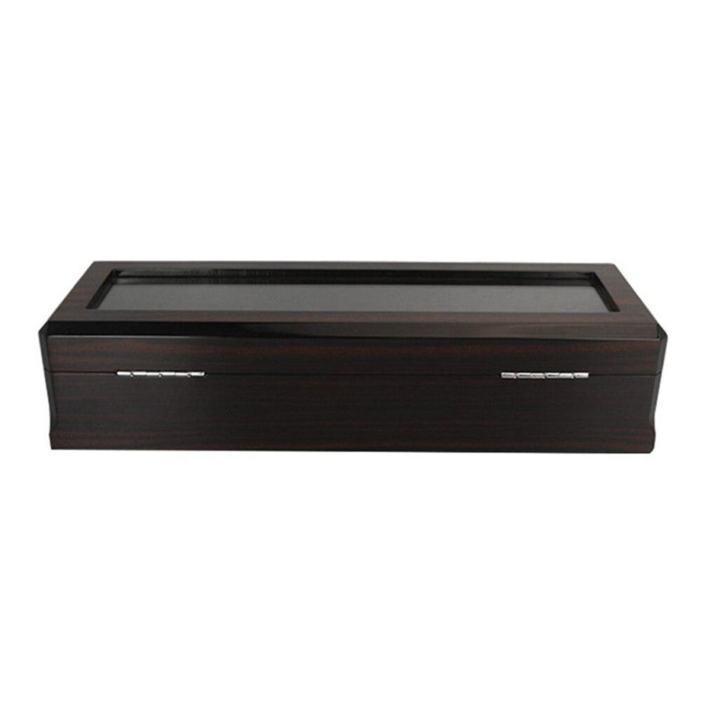 Розкішна дерев'яна коробка для годинника з 6 відділеннями