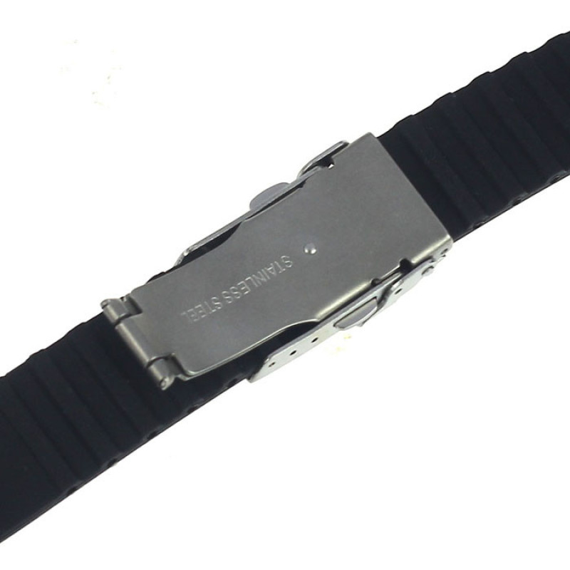 М'який силіконовий змінний ремінець для годин, 22 мм.