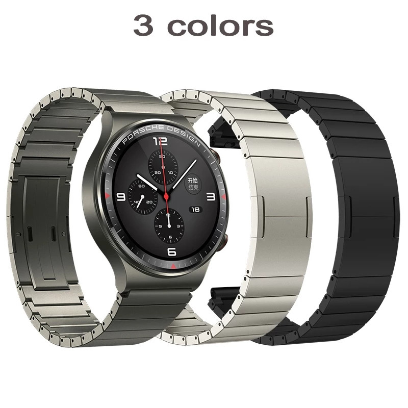 Браслет із нержавіючої сталі для Huawei Watch 3 / 3 Pro / GT 2 46 мм / GT2 Pro / GT 2e
