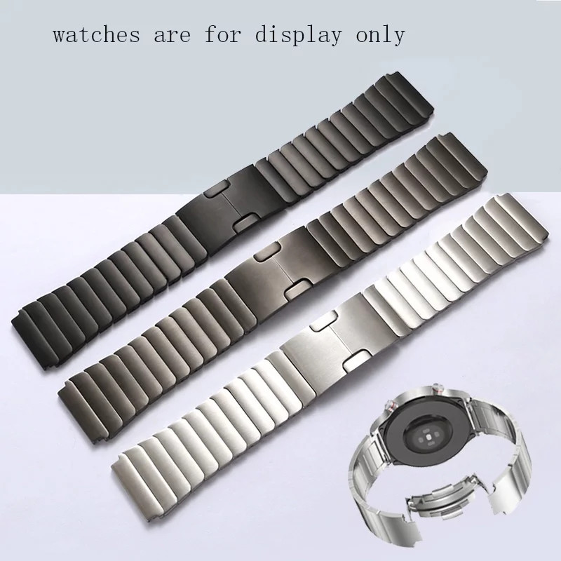 Браслет із нержавіючої сталі для Huawei Watch 3 / 3 Pro / GT 2 46 мм / GT2 Pro / GT 2e
