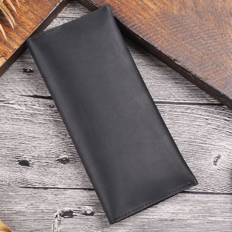 Вінтажний гаманець з натуральної шкіри Crazy Horse