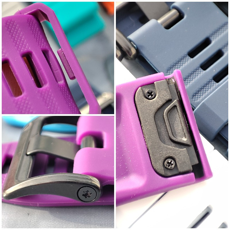 Ремінець для Garmin Fenix 7X / Enduro / 6X / 6X Pro / Tactix Delta/ 5X /5X Plus/3 HR /Quatix 3 /Quick Fit/26м Фіолетовий