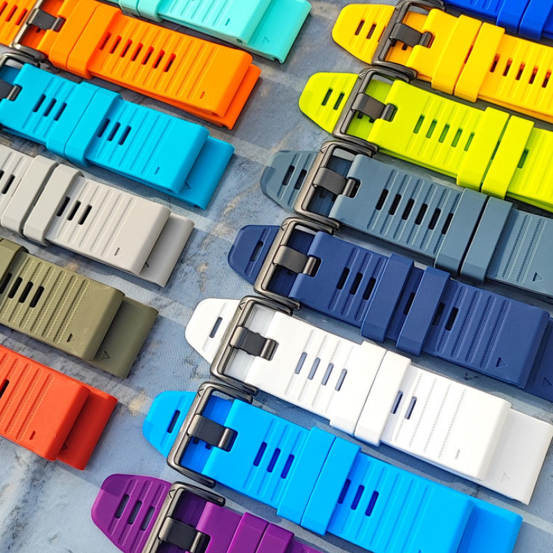 Ремінець для Garmin Fenix 7X / Enduro / 6X / 6X Pro / Tactix Delta/ 5X /5X Plus/3 HR /Quatix 3 /Quick Fit/26м Фіолетовий