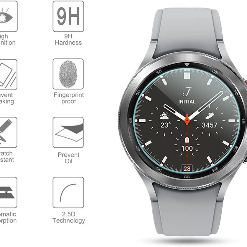 Захисне скло для Samsung Galaxy Watch 4 40 / 42 / 44 / 46 мм 44mm