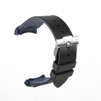 Змінний силіконовий ремінець для годинника з вигином, 22 мм