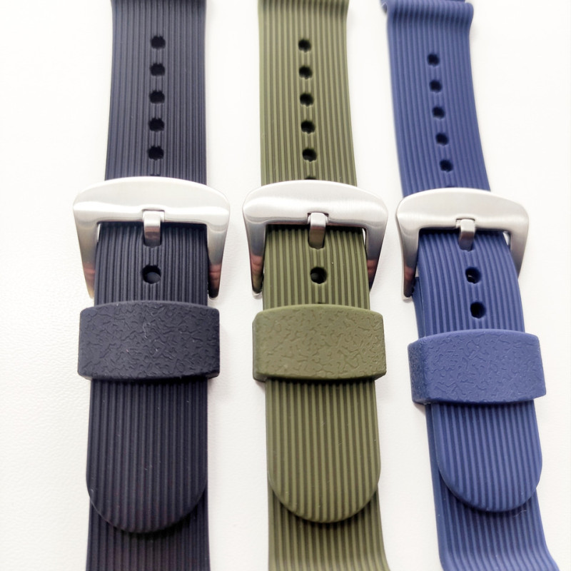 Сіліконовий ремішок для годин преміум-класу, 22 мм