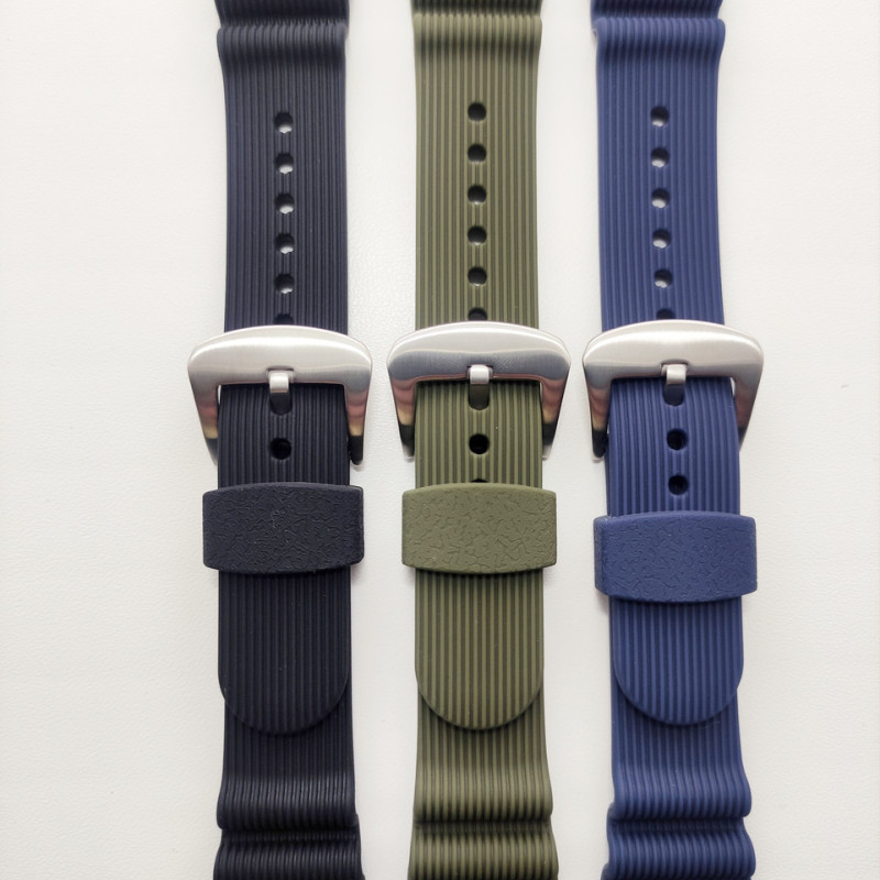 Сіліконовий ремішок для годин преміум-класу, 22 мм