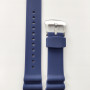Сіліконовий ремішок для годин преміум-класу, 22 мм Синій