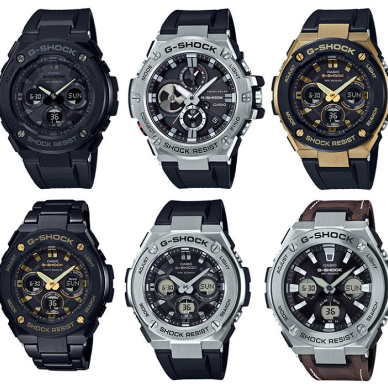Браслет для Casio G-SHOCK GST-W300G / S130 / 400G / B100 / S130BC / S300G / S310D-1A9 / W330AC / GST-W300G