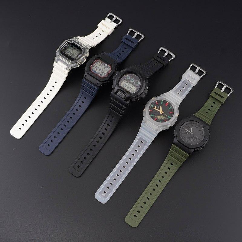 Ремінець для годинника Casio G-SHOCK DW5600 / GW5000 / GWX-5600 / GA-2100 / GW-6900 / GW-B5600 / GW-M5610