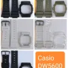 Комплект корпус + ремінець, для Casio G-SHOCK DW-5600 / GW-B5600 / GB-5600 / GWX-5600/ DW-5025 Прозорий