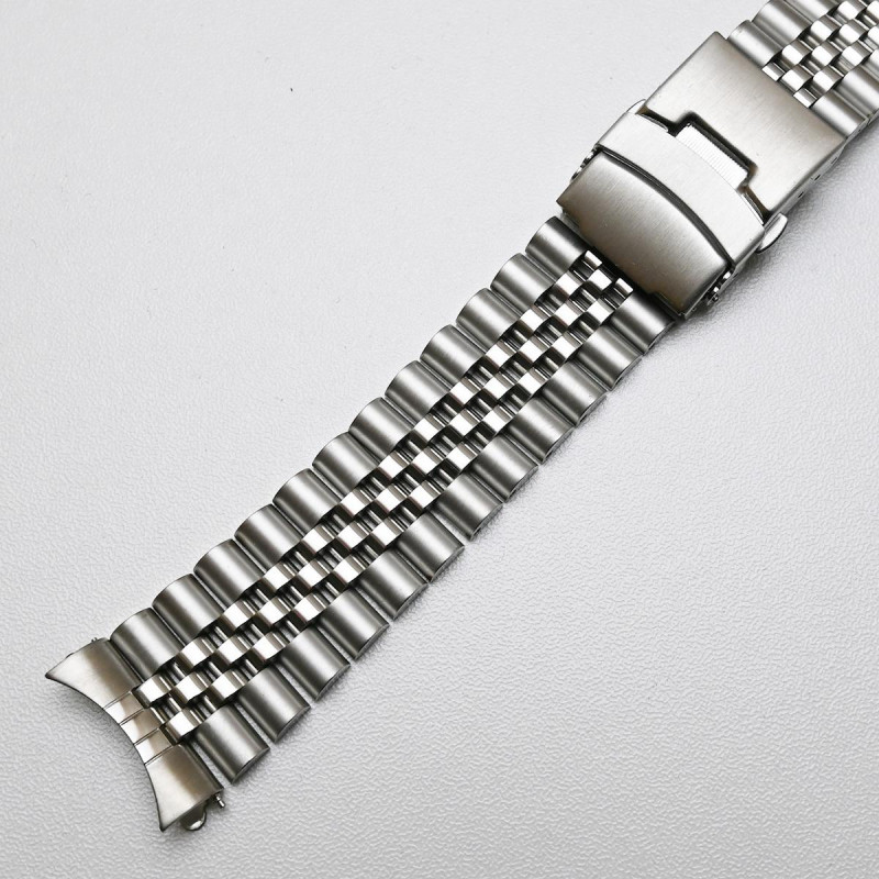 Браслет для годинника Casio MDV-106 із нержавіючої сталі, кріплення півмісяць