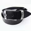 Чоловічий шкіряний ремінь. Чорний