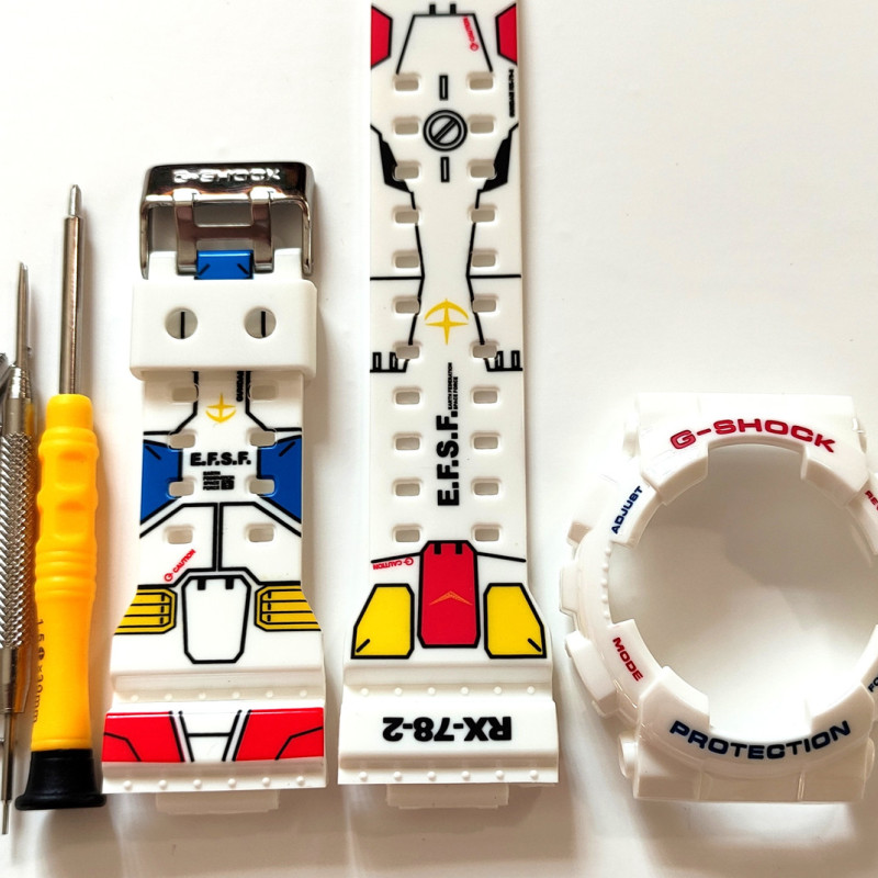 Casio ремінець + безель (рант) для годинника G-SHOCK GA-100 / GA-110 / GA-120 / GD-100 / GD-110 / GD-120/GAX-100/GLS-100 #3