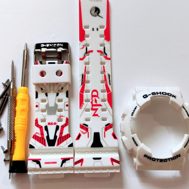 Casio ремінець + безель (рант) для годинника G-SHOCK GA-100 / GA-110 / GA-120 / GD-100 / GD-110 / GD-120/GAX-100/GLS-100 #4