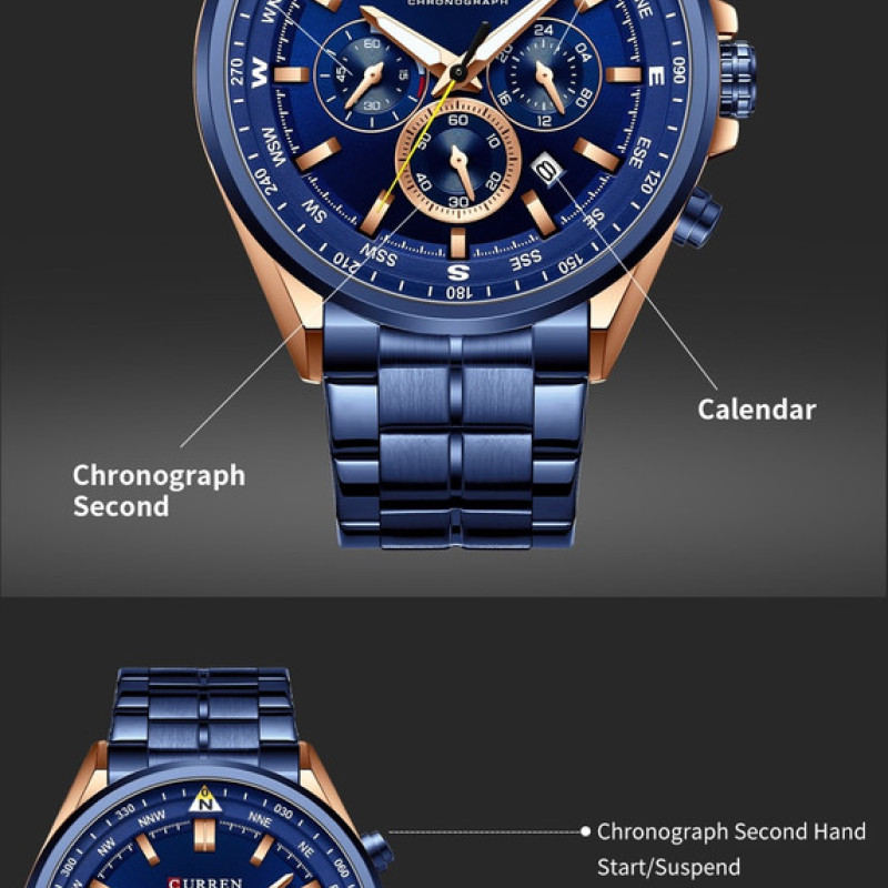 Чоловічий годинник Curren 8399