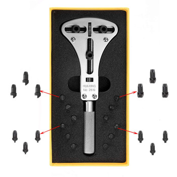 Великий інструмент для відкривання задньої кришки годинника. Ключ для кришок годинника