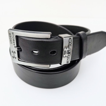 Чоловічий шкіряний ремінь. Чорний