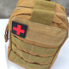 Підсумок аптечка 10 шт тактична моллі MOLLE, без наповнення. Койот