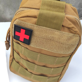 Підсумок аптечка 20 шт тактична моллі MOLLE, без наповнення. Койот