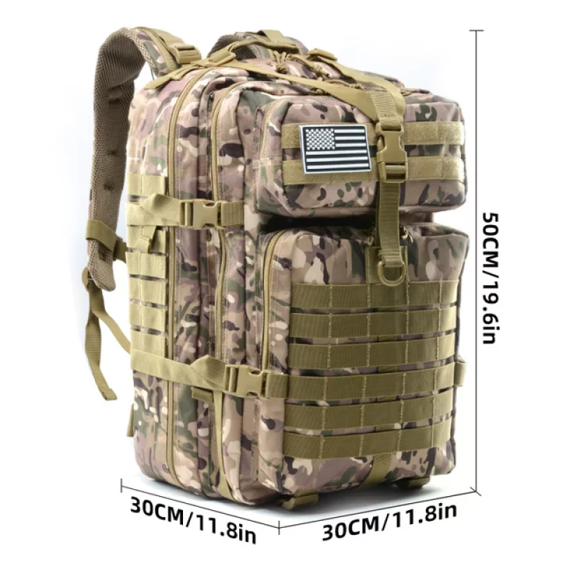 Тактичний рюкзак 45 л Армійський військовий рюкзак. Мультикам