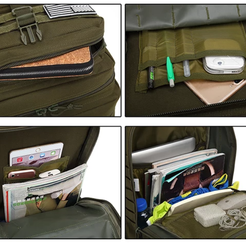 Тактичний рюкзак 45 л Армійський військовий рюкзак. Мультикам