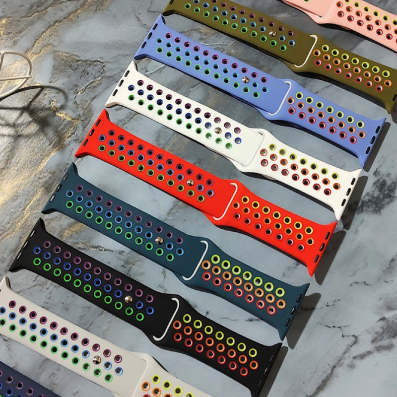 Змінний силіконовий ремінець для APPLE WATCH 38 / 40 / 41 / 42 / 44 / 45 / 49 MМ