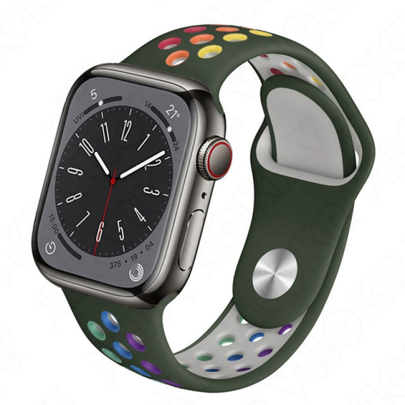 Змінний силіконовий ремінець для APPLE WATCH 38 / 40 / 41 / 42 / 44 / 45 / 49 MМ