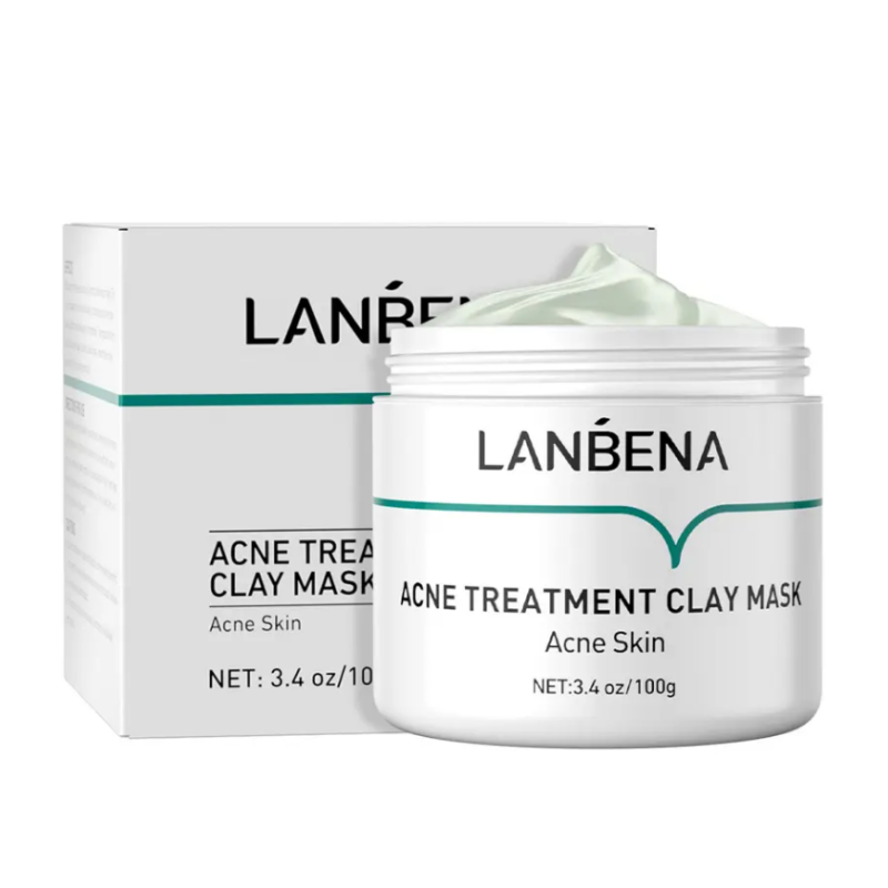 Глиняня маска проти акне Lanbena