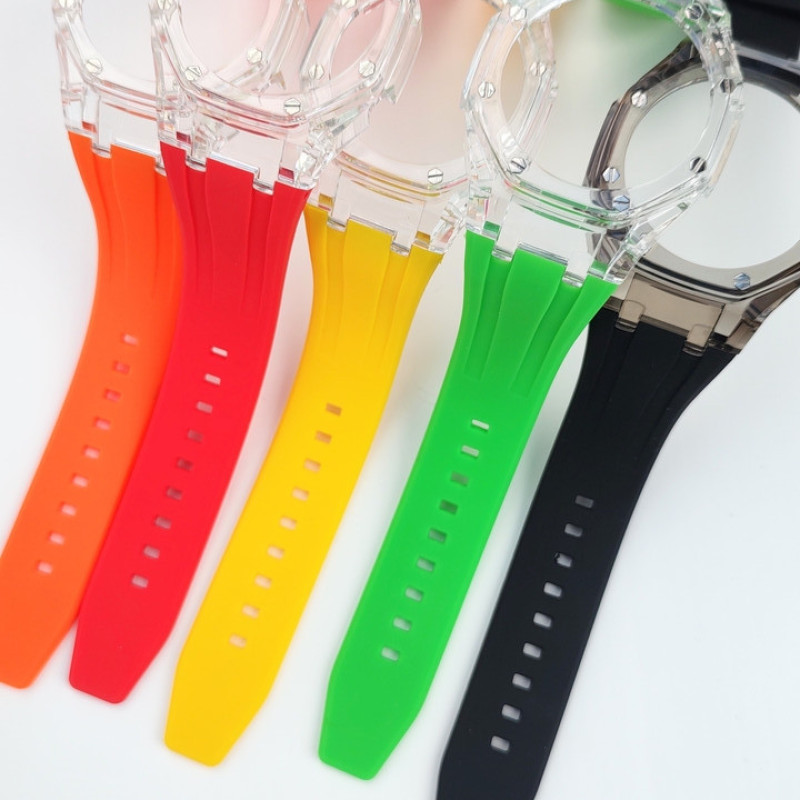 Ремінець, безель (рант) для годинника Casio G-SHOCK GA-2100 / GA-2110 Червоний