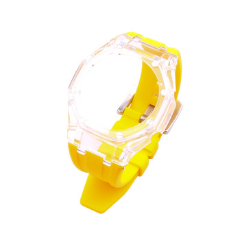 Ремінець, безель (рант) для годинника Casio G-SHOCK GA-2100 / GA-2110 Жовтий