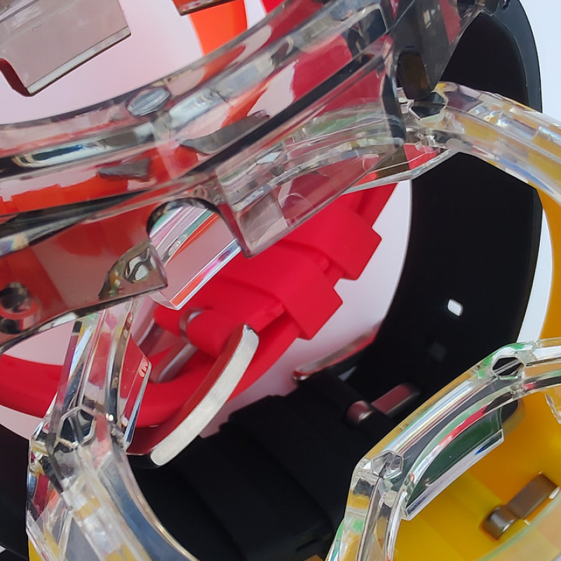 Ремінець, безель (рант) для годинника Casio G-SHOCK GA-2100 / GA-2110 Жовтий