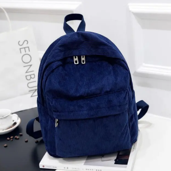 Модний вельветовий рюкзак