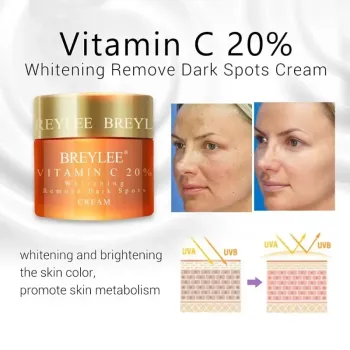 Відбілюючий крем від темних кіл під очима з вітаміном C Breylee Vitamin C Whitening Eye Cream