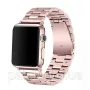 Литий браслет із неіржавкої сталі для Apple Watch 38 / 40 / 42 / 44 / 45 мм Рожеве золото