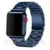 Литий браслет із неіржавкої сталі для Apple Watch 38 / 40 / 42 / 44 / 45 мм Синій