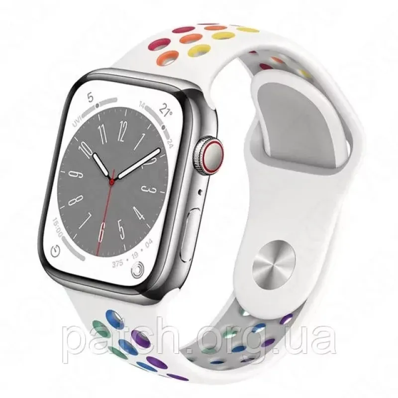 Змінний силіконовий ремінець для APPLE WATCH 38 / 40 / 41 / 44 / 45 / 45 / 49 ММ No2