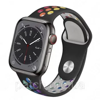 Змінний силіконовий ремінець для APPLE WATCH 38 / 40 / 41 / 44 / 45 / 45 / 49 ММ No3