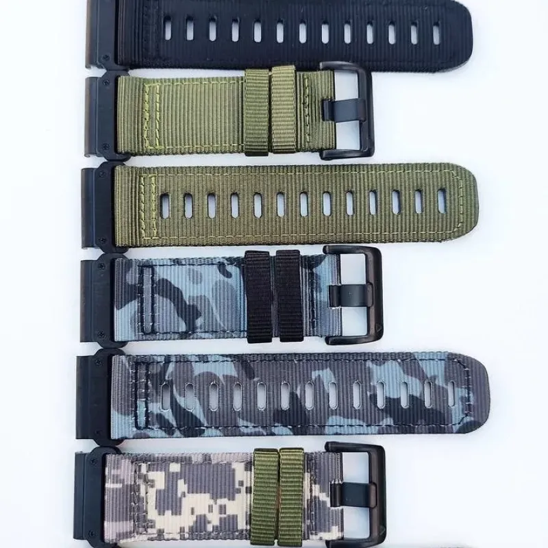 Тканинний ремінець для Garmin Fenix 7X / Enduro / 6X / 5X / Tactix / 3 HR / QUICK FIT 26 MM Камуфляж