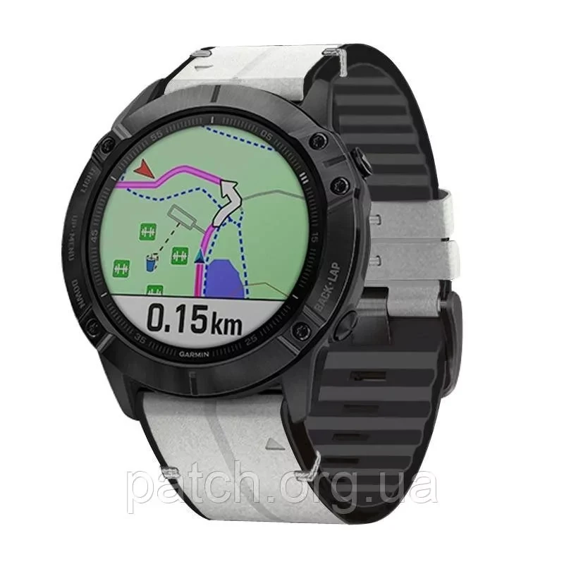 Ремінець для Garmin Fenix 7X/Enduro/6X/6X Pro/6X Pro/5X/5X Plus/3 HR/Quatix 3/Quick Fit/26 мм Білий