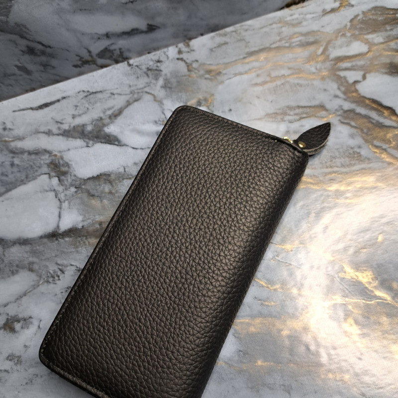 Багатофункціональний клатч-гаманець з натуральної шкіри