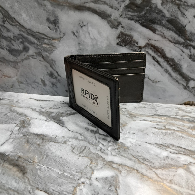 Затискач для купюр  з натуральної шкіри