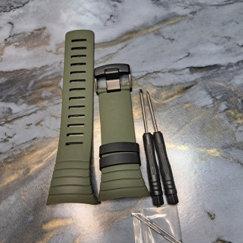 Силіконовий змінний ремінець для смарт-годинника SUUNTO Core Зелений