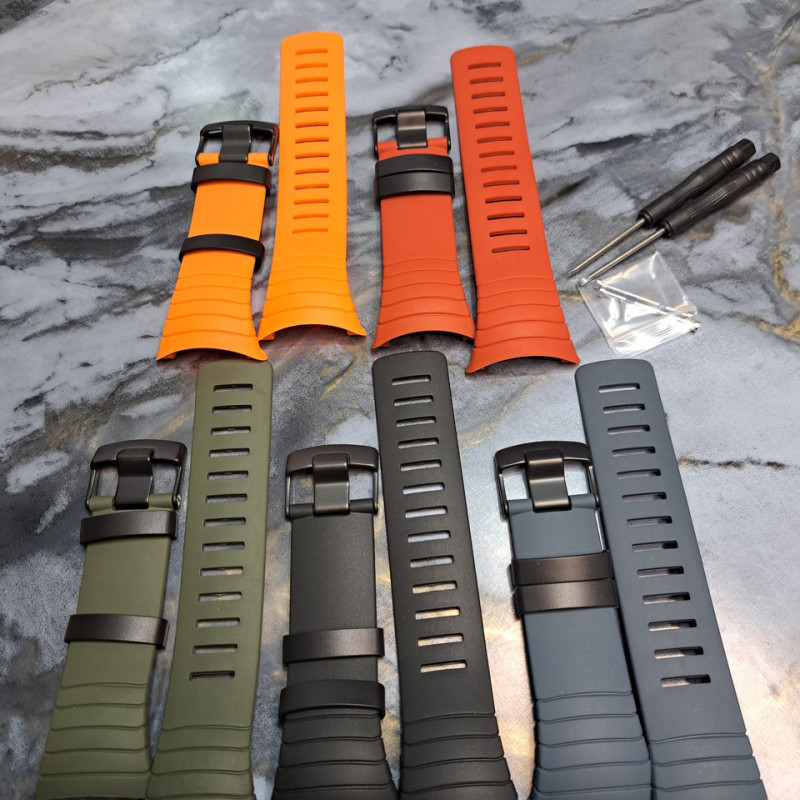 Силіконовий змінний ремінець для смарт-годинника SUUNTO Core Зелений