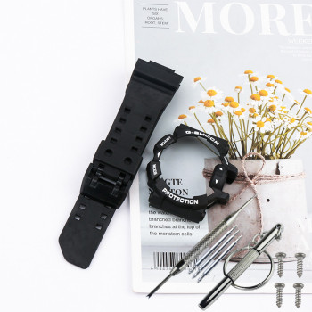 Casio ремінець + безель (рант) для G-SHOCK GA-400 / GBA-400 Матовий