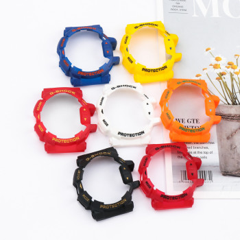 Casio ремінець + безель (рант) для G-SHOCK GA-400 / GBA-400 Матовий Червоний